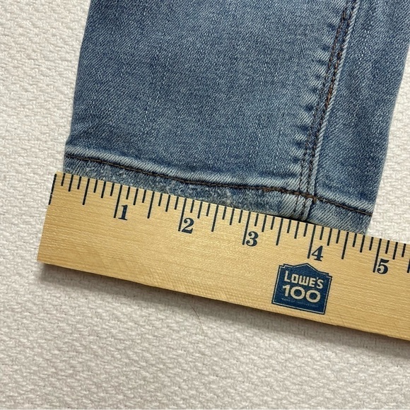 White House Black Market Jeans Crop Distressed Women's Size 0 - Picture 14 of 16